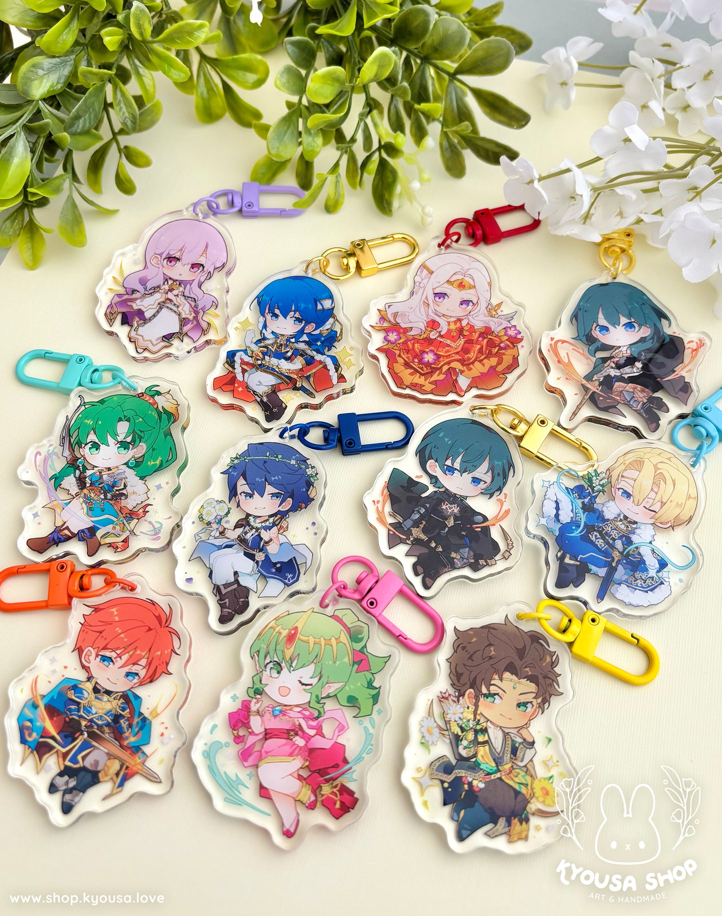 Fire Emblem Heroes: Acrylic Charms - Set 3