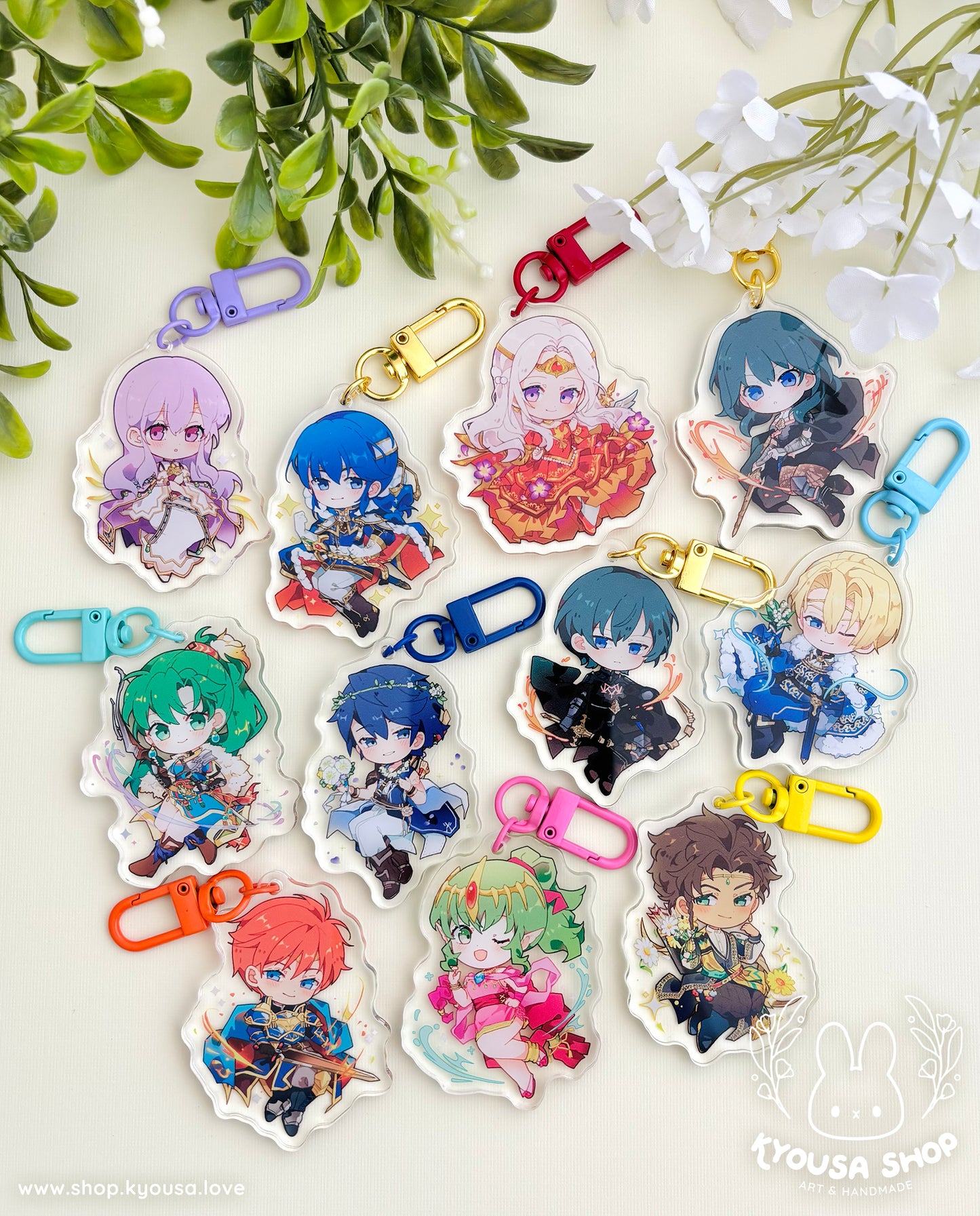 Fire Emblem Heroes: Acrylic Charms - Set 3