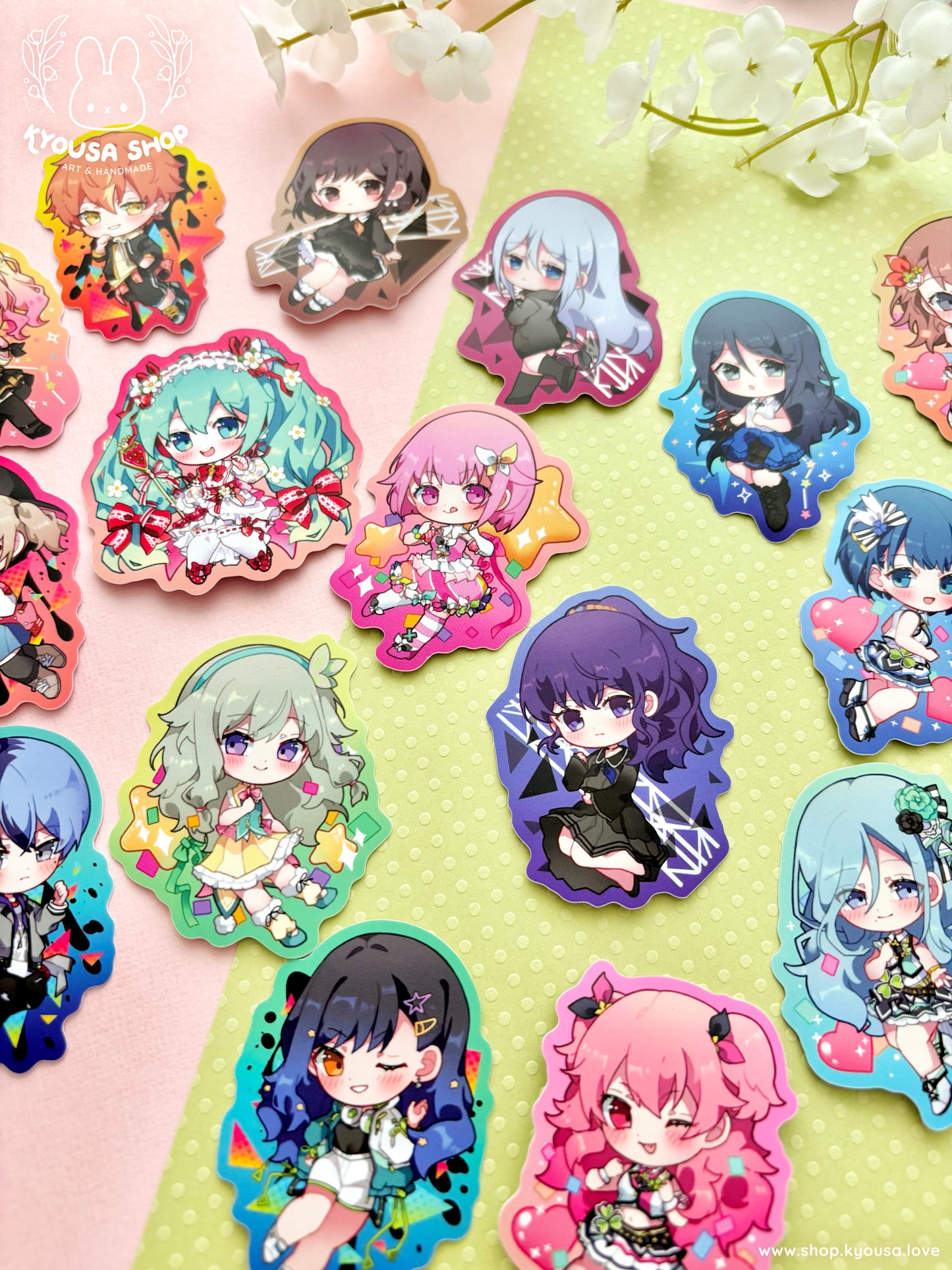 Project Sekai: Vinyl Stickers