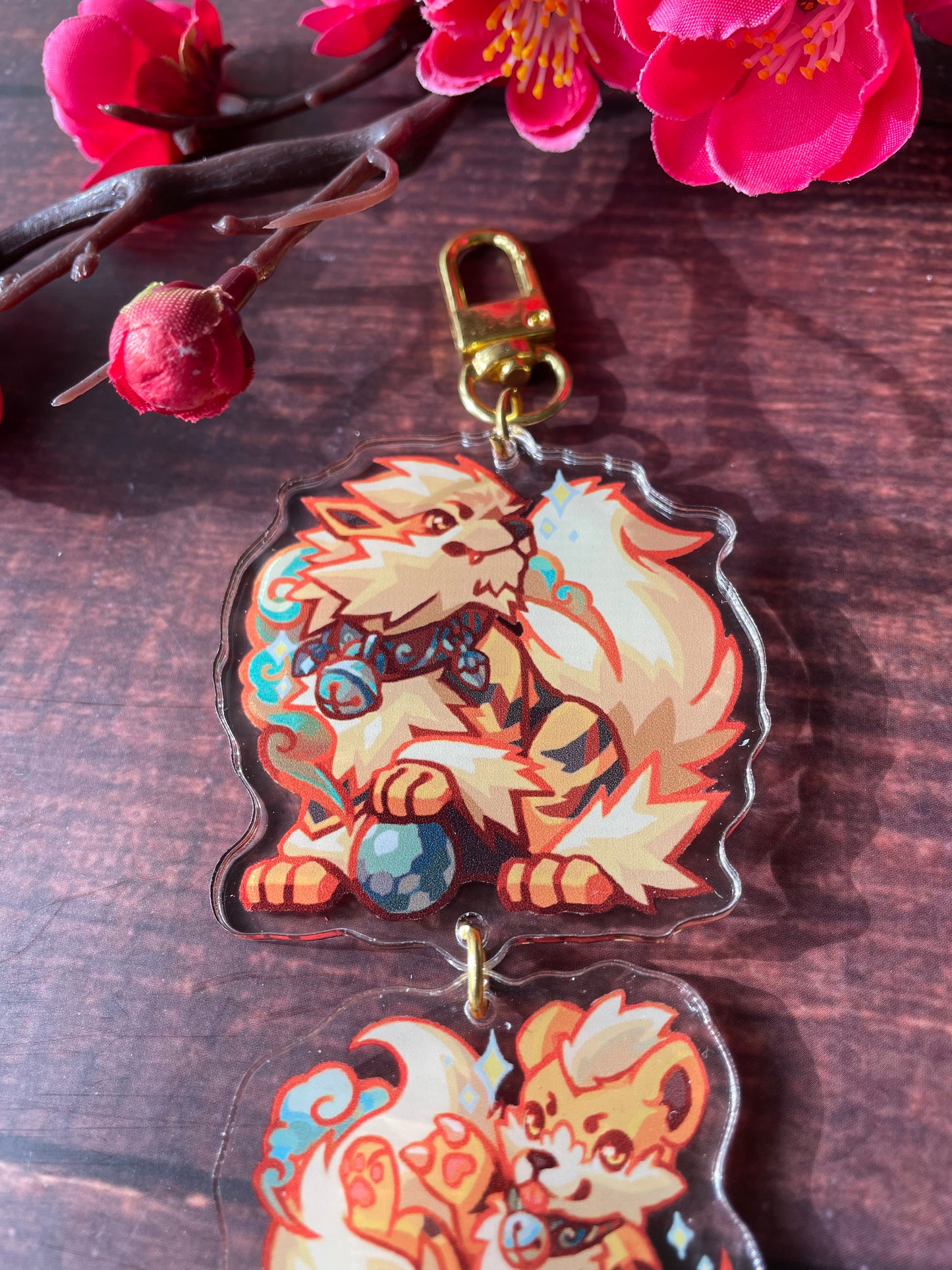 PokéGuardians by Arclup: Acrylic Charms