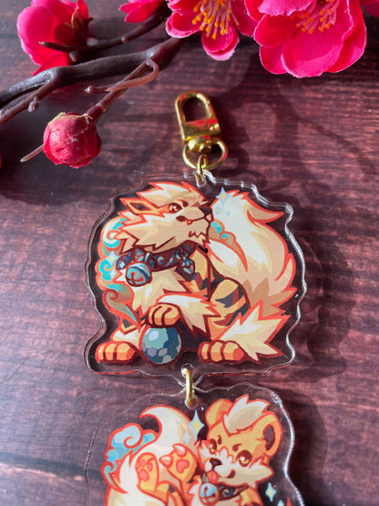 PokéGuardians by Arclup: Acrylic Charms