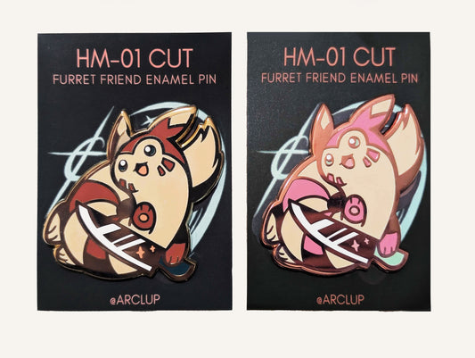 HM:01 Cut by Arclup: Enamel Pins