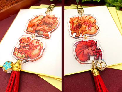 PokéGuardians by Arclup: Acrylic Charms
