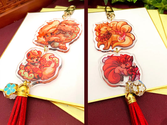 PokéGuardians by Arclup: Acrylic Charms