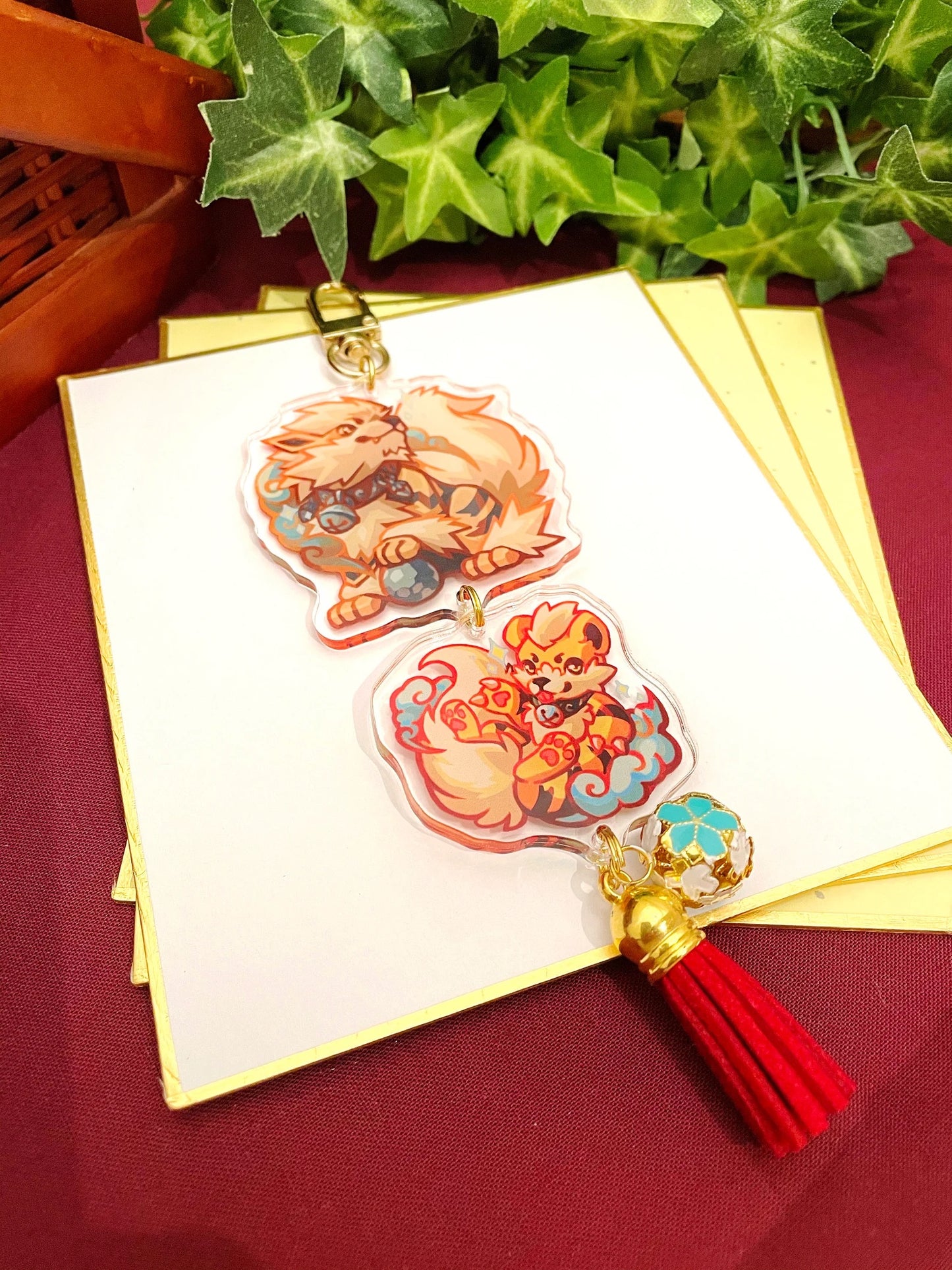 PokéGuardians by Arclup: Acrylic Charms