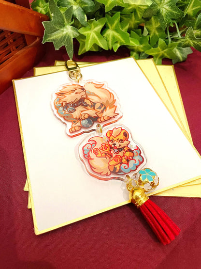 PokéGuardians by Arclup: Acrylic Charms