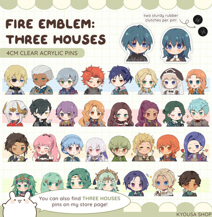 Fire Emblem Awakening: Acrylic Pins