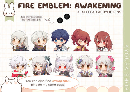 Fire Emblem Three Houses: Acrylic Pins