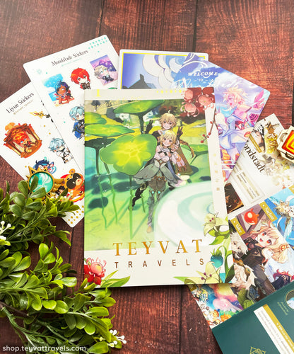 Genshin Impact: Travel Zine [TEYVAT TRAVELS]