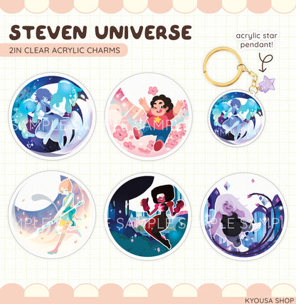 Steven Universe: Acrylic Charms