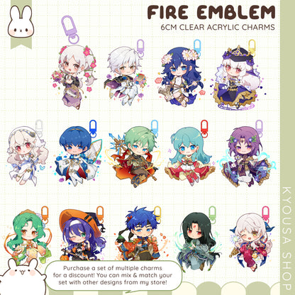 Fire Emblem Heroes: Acrylic Charms - Set 1