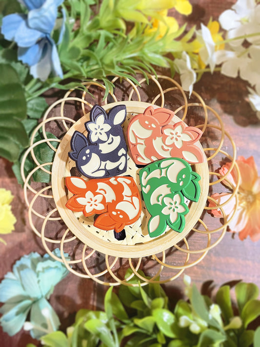 Seasonal Deerlings by Arclup: Enamel Pins