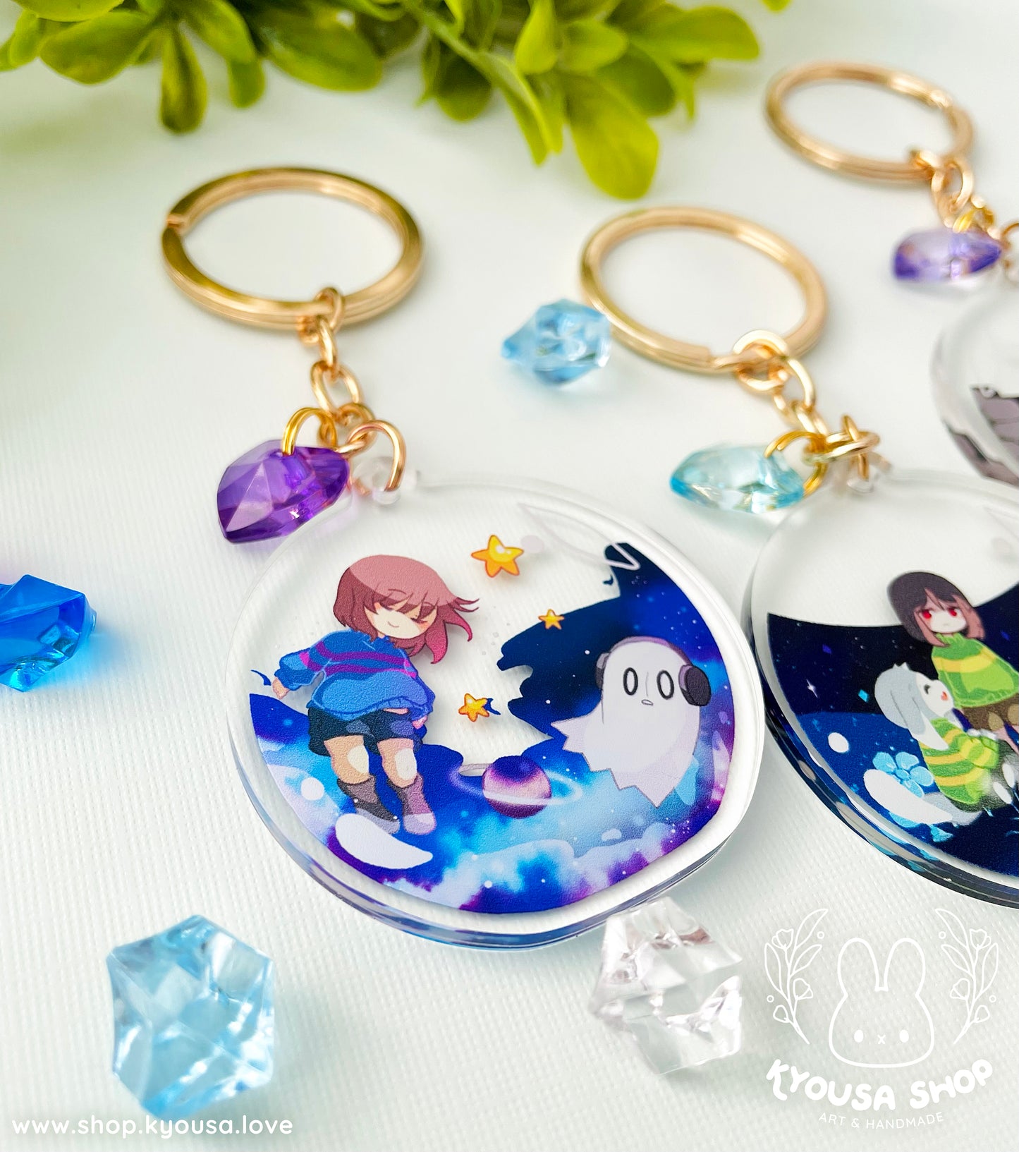 Undertale: Acrylic Charms