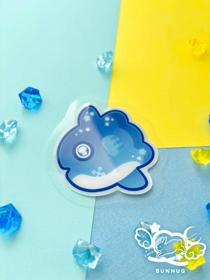 mola mola by bunhug: 2.5" Epoxy Sticker