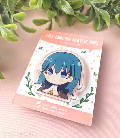 Fire Emblem Three Houses: Acrylic Pins