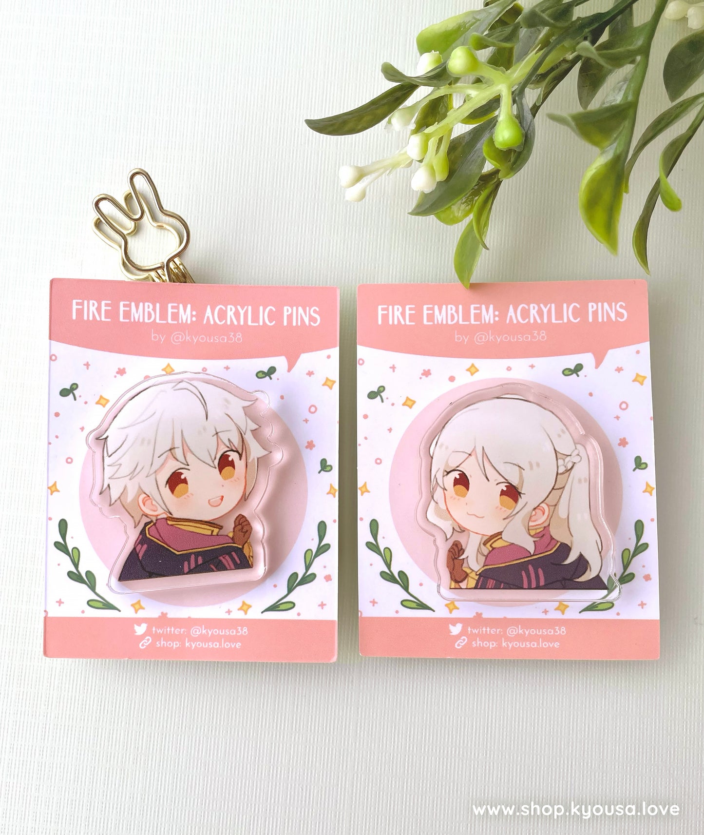 Fire Emblem Awakening: Acrylic Pins