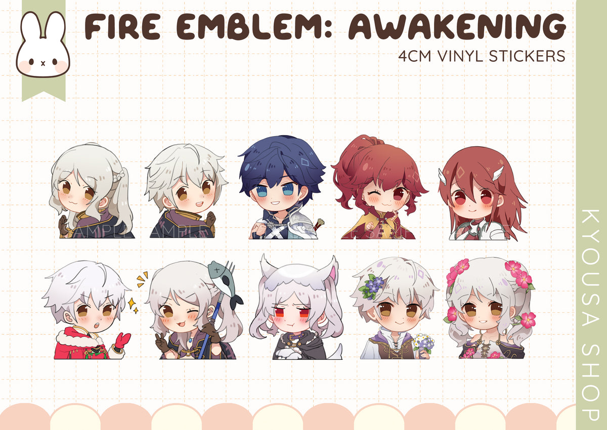 Fire Emblem: Vinyl Stickers [2