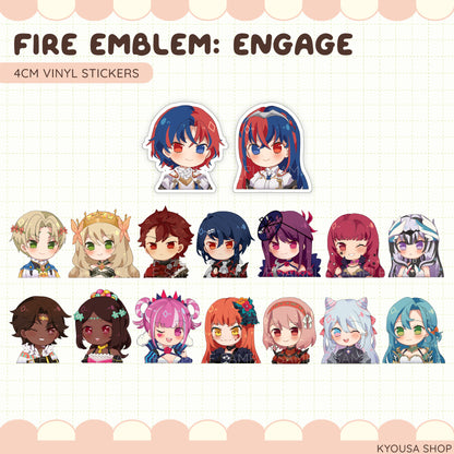 PREORDER - Fire Emblem: Vinyl Stickers [4CM]