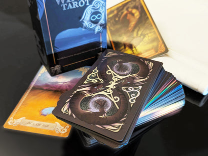 Umbral Wings: Holographic Tarot Deck and Book