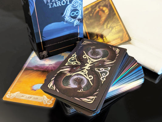 Umbral Wings: Holographic Tarot Deck and Book