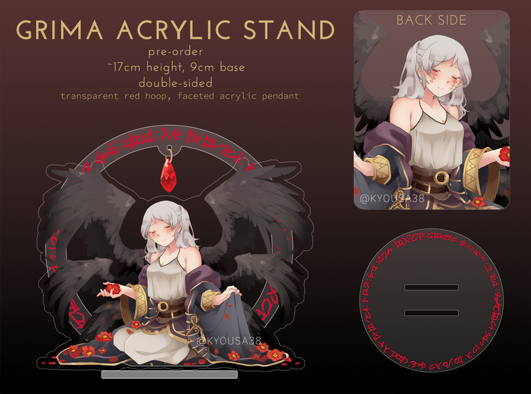 Fire Emblem: Grima Robin Acrylic Standee