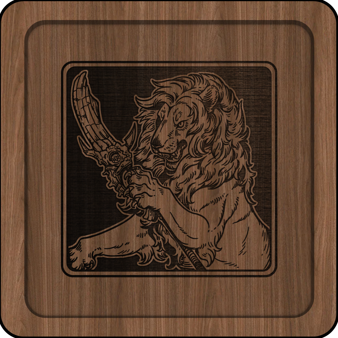 Three Houses by Arclup: Wooden Coasters