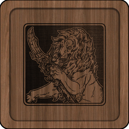 Three Houses by Arclup: Wooden Coasters