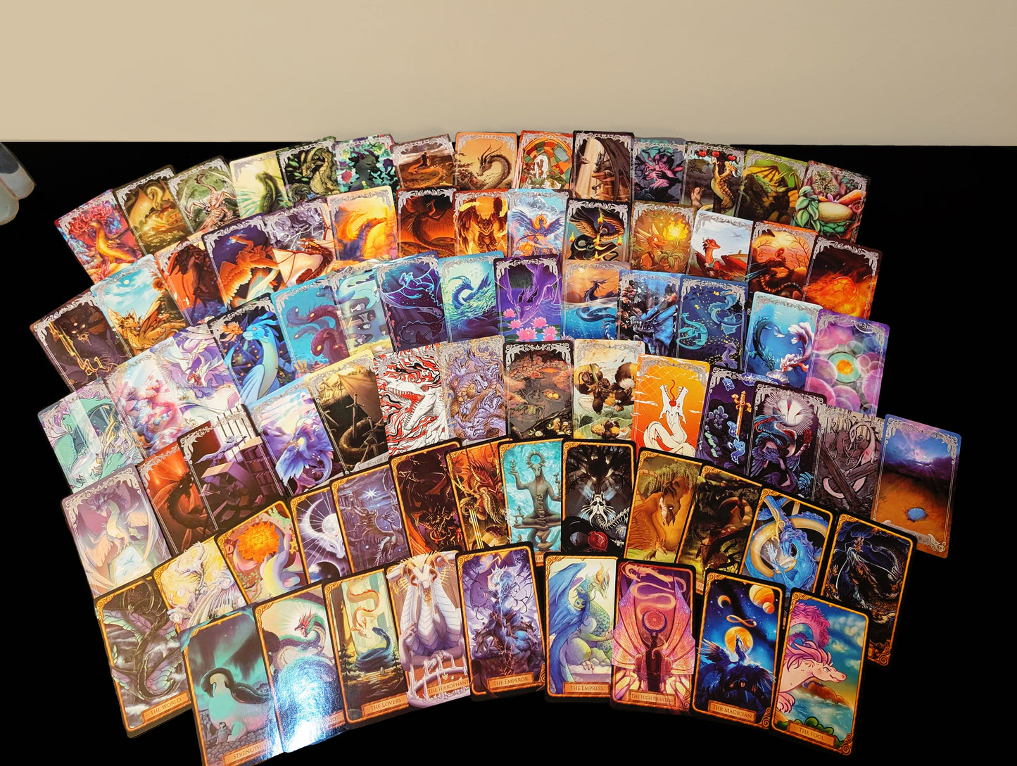 Umbral Wings: Holographic Tarot Deck and Book